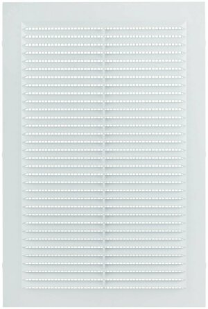 Вентиляционная решетка, пластиковая, 200 х 300 мм, с сеткой