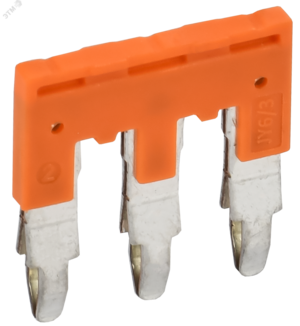 ARMAFIX Перемычка JY6-3 втычная 3PIN для колодки клеммной CY6 IEK