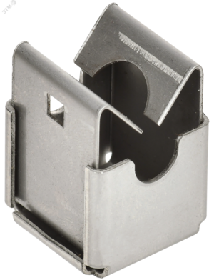 Держатель проводника круглого 8мм безболтовой нержавеющая сталь IEK