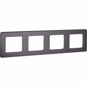 Рамка 4-местная дымчатый INSPIRIA