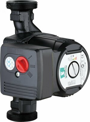 насос циркуляционный, 180мм, напор 4м, 85вт, с гайками и кабелем (GRS25/4)