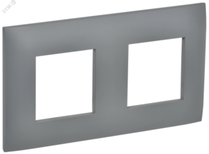 SKANDY Рамка 2-местная SK-F02Gr серый IEK