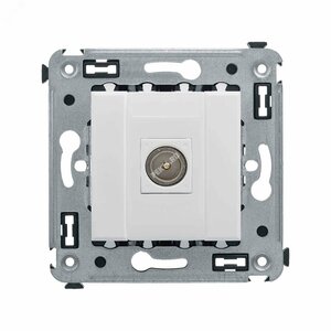 Avanti Розетка TV в стену, оконечная, Белое облако