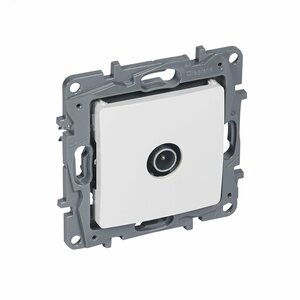 Розетка TV тип звезда белый ETIKA