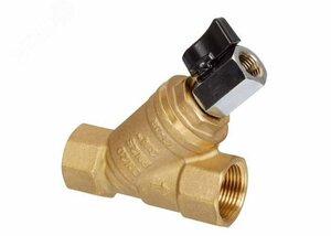 Фильтр сетчатый FVR-DR со сливным краном DN 15 PN25 Т от -20С130 град. латунь CW602N