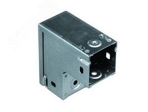 Угол вертикальный вниз 90 градусов 50х50 глухой цинк-ламельный