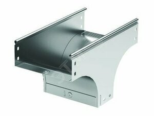 Ответвитель TD Т-образный вертикальный основание 300 H50 в комплекте с крепежными элементами и соединительными пластинами (37515K)