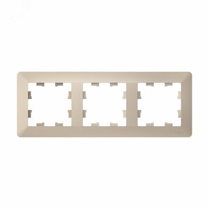 ATLASDESIGN AIR 3-постовая РАМКА, ПЕСОЧНЫЙ/дымчатый белый