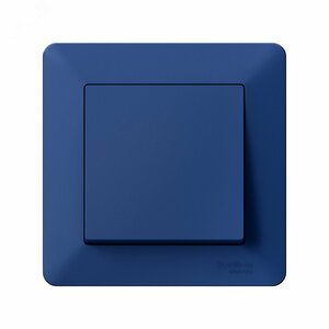 ATLASDESIGN AIR 1-постовая РАМКА, АКВАМАРИН/дымчатый черный