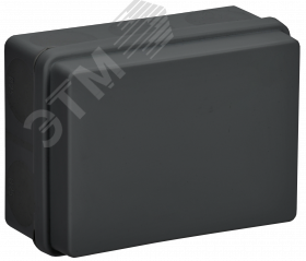 Коробка распаячная КМ41242 для открытой проводки  150х110х70мм IP55 10 гермовводов черная (RAL 9005)IEK