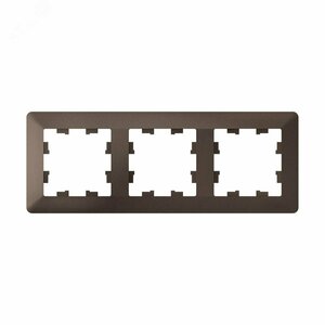 ATLASDESIGN AIR 3-постовая РАМКА, МОККО/дымчатый черный