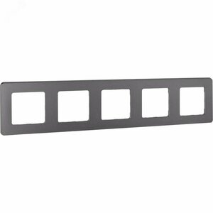 Рамка 5-местная дымчатый INSPIRIA