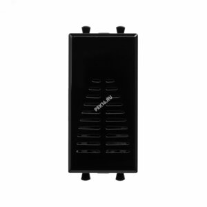 Avanti Звонок Черный квадрат 220V, 1 модульный