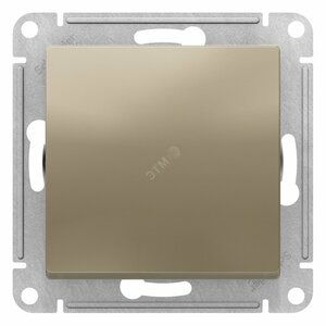 Переключатель одноклавишный ATLASDESIGN схема 6 10АХ механизм шампань