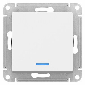 ATLASDESIGN 1-клавишный ВЫКЛЮЧАТЕЛЬ с подсветкой, сх.1а, 10АХ, механизм, ЛОТОС