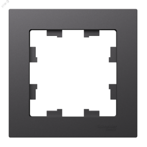 ATLASDESIGN 1-постовая РАМКА, БАЗАЛЬТ