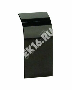 Накладка на стык профиля 110х50мм черная