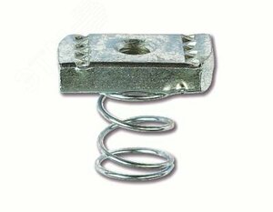 Гайка М6х40 для подвешивания профиля (с удлиненной пружиной)