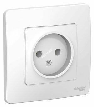 BLANCA скрытой установки розетка без заземления без шторок 16А, 250В, белый