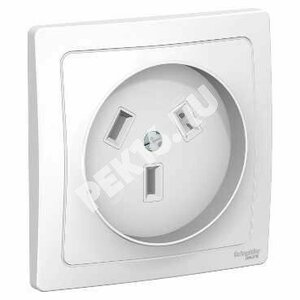 BLANCA скрытой установки розетка силовая 2р+n, 32а, 250в, белый