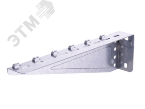 Консоль легкая для проволочного лотка основанием 100 мм