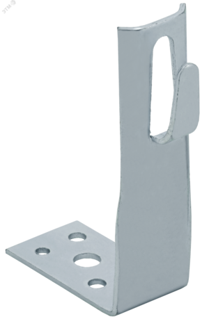 Держатель проводника круглого 6-8мм угловой h=60мм оцинкованная сталь HDZ IEK
