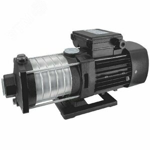 Насос поверхностный многоступенчатый PUMPMAN CHLFT12-30 (горизонт,380В,1,8кВт, 35м, чугун +нерж.70°)