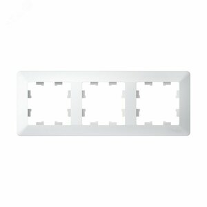 ATLASDESIGN AIR 3-постовая РАМКА, ЛОТОС/дымчатый белый