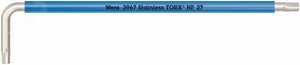 Ключ Г-образный с функцией фиксации крепежа 3967 SXL HF TORX Multicolour удлиненный нержавеющая сталь TX 27 x 172 мм
