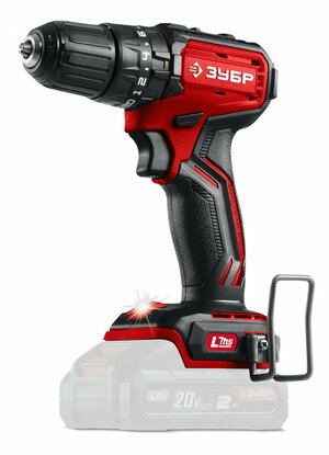Дрель-шуруповерт бесщеточная, ударная 20 В, 45 Н·м, без АКБ LMS