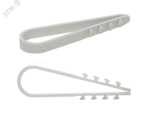 Дюбель-хомут  PDX 11-18 серый