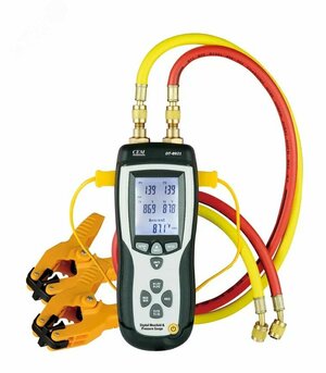 Манометр дифференциальный двухканальный — термометр DT-8921