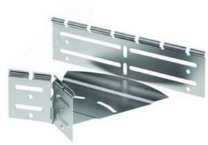 Угол горизонтальный изменяемый СРО 0-44град. 500х100 цинк-ламельный