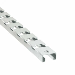 Профиль С-образный для проволочного лотка 41х21 L200 толщина 1.5 мм