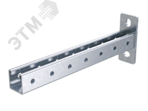 Кронштейн одиночный LAS 41х41 основание 300мм горячеоцинкованный