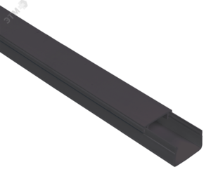 Кабель-канал 20х10 ЭЛЕКОР черный (96м)