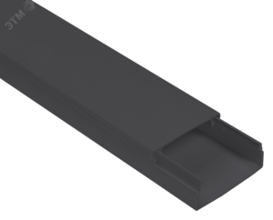 Кабель-канал 40х25 ЭЛЕКОР черный (24м)