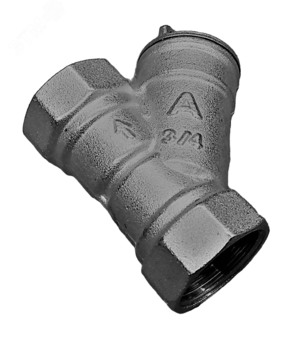 Фильтр ВВ 3/4′ сетчатый, косой, никелированный (BFN-020-102)