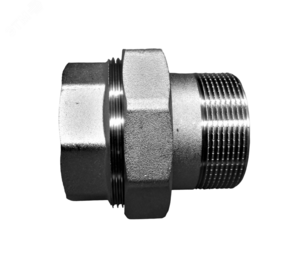 Сгон разъемный ВН 2′ прямой (американка), никелированный (BFN-014-107)