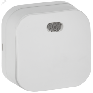 GLORY Выключатель 1-клавишный для открытой установки с индикацией 10А ВС20-1-1-ХБм белый матовый IEK