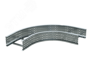 Угол лестничный 90 градусов 80×500 цинк-ламельный