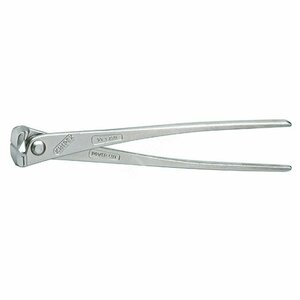 Клещи вязальные для арматурной сетки особой мощности резка — проволока средней твердости 33мм твердая проволока 18мм режущая кромка 61 HRC / 23мм L=250мм оцинкованные блистер