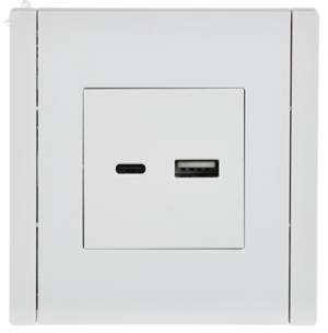 FORTE&PIANO Розетка USB A+C 18Вт FP251 белый IEK