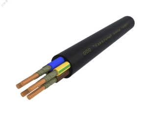 Кабель силовой ВВГнг(А)-FRLS 5х6 (N.PE)-0.66 однопроволочный барабан ТУ завода