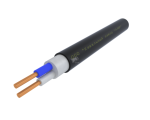 Кабель силовой ППГнг(А)-HF 2х1.5ок(N)-0.66 однопроволочный черный (бухта)
