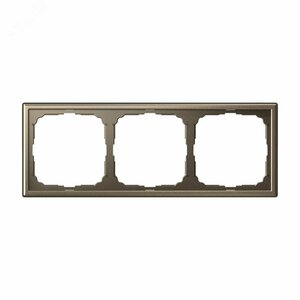 ARTGALLERY рамка 3-постовая, универсальная, мокко