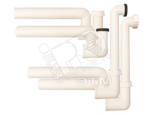 Сифон для кондиционеров 136N с гидрозатвором и запахозапирающим устройством