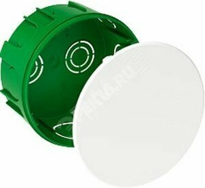 Коробка распределительная для сплошных стен 100×50 DIY