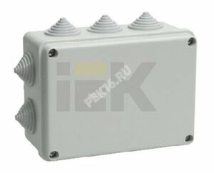 Коробка распределительная 150х110х070 серая IP55 КМ41242