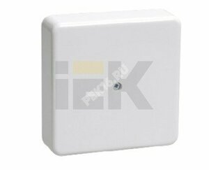 Коробка клеммная КМ41222 100х100х44 белая IP20